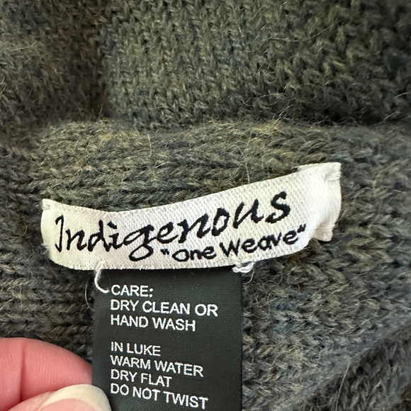 Hobo Boho Sweater Tote Bag Indigenous Weave Wool Alpaca - Picture 11 of 12